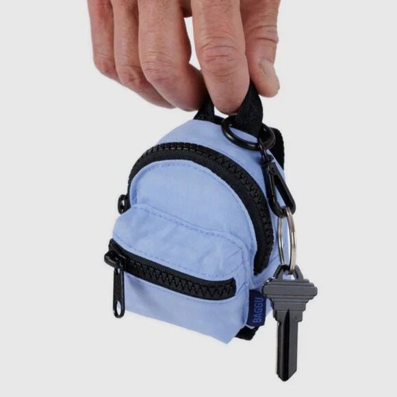 NWT Baggu Backpack Charm - French Blue - Picture 3 of 3